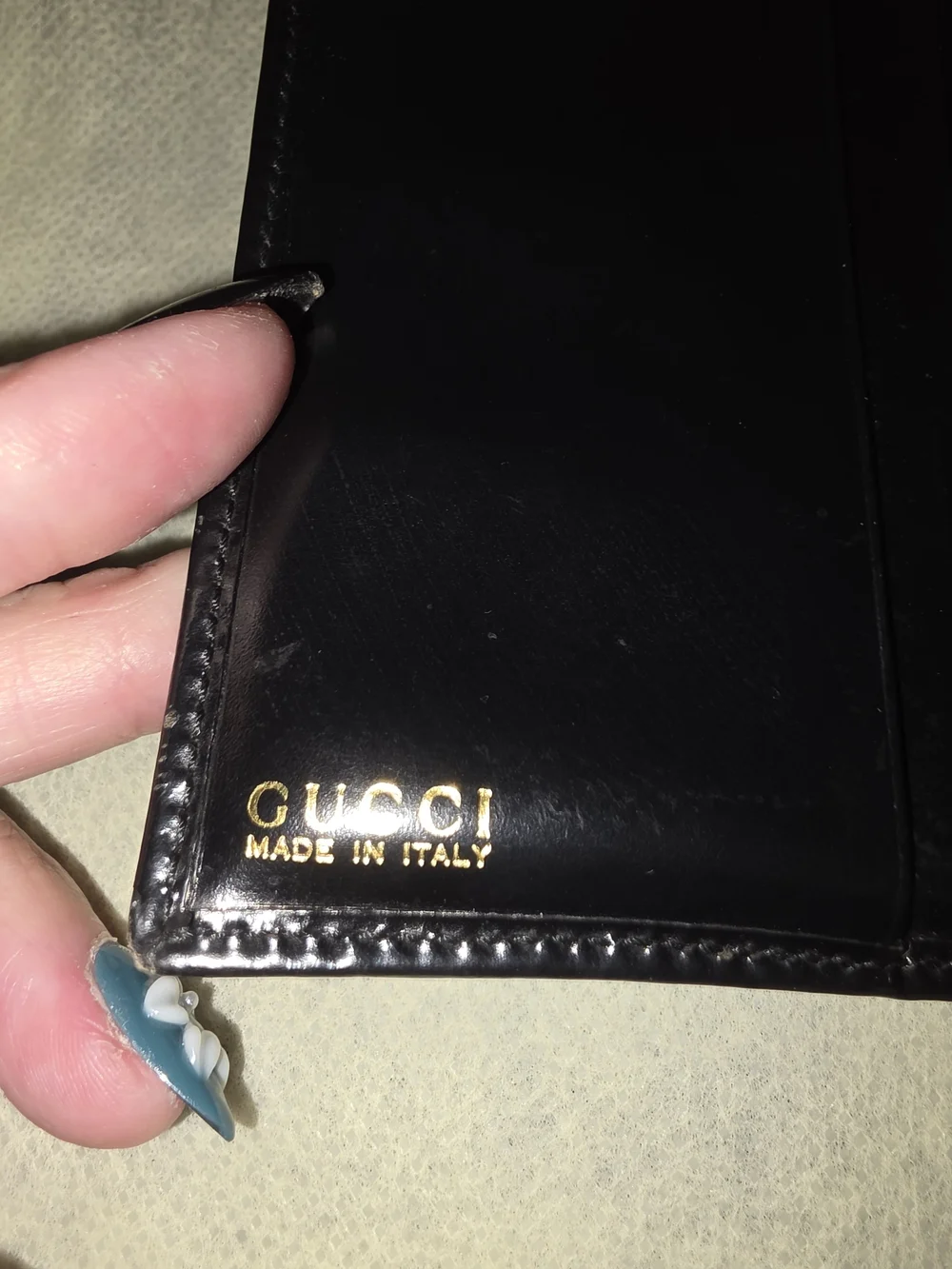 Men's Gucci Leather Bi-Fold Wallet